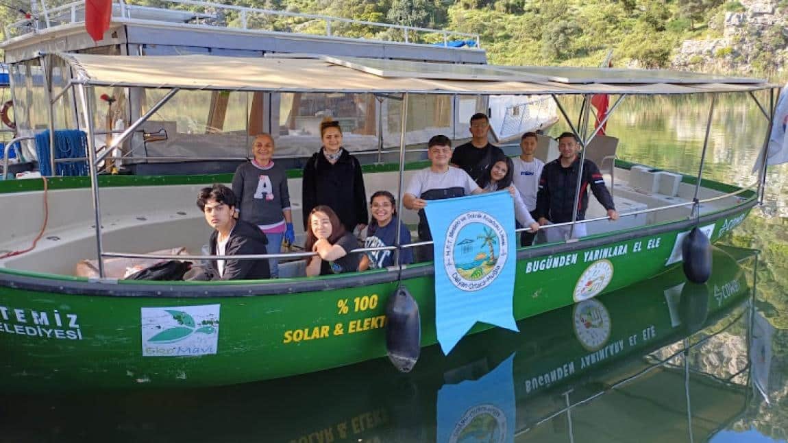 Mavi Yeşil Okullar Projesi Dalyan Kanal Temizliği Etkinliği